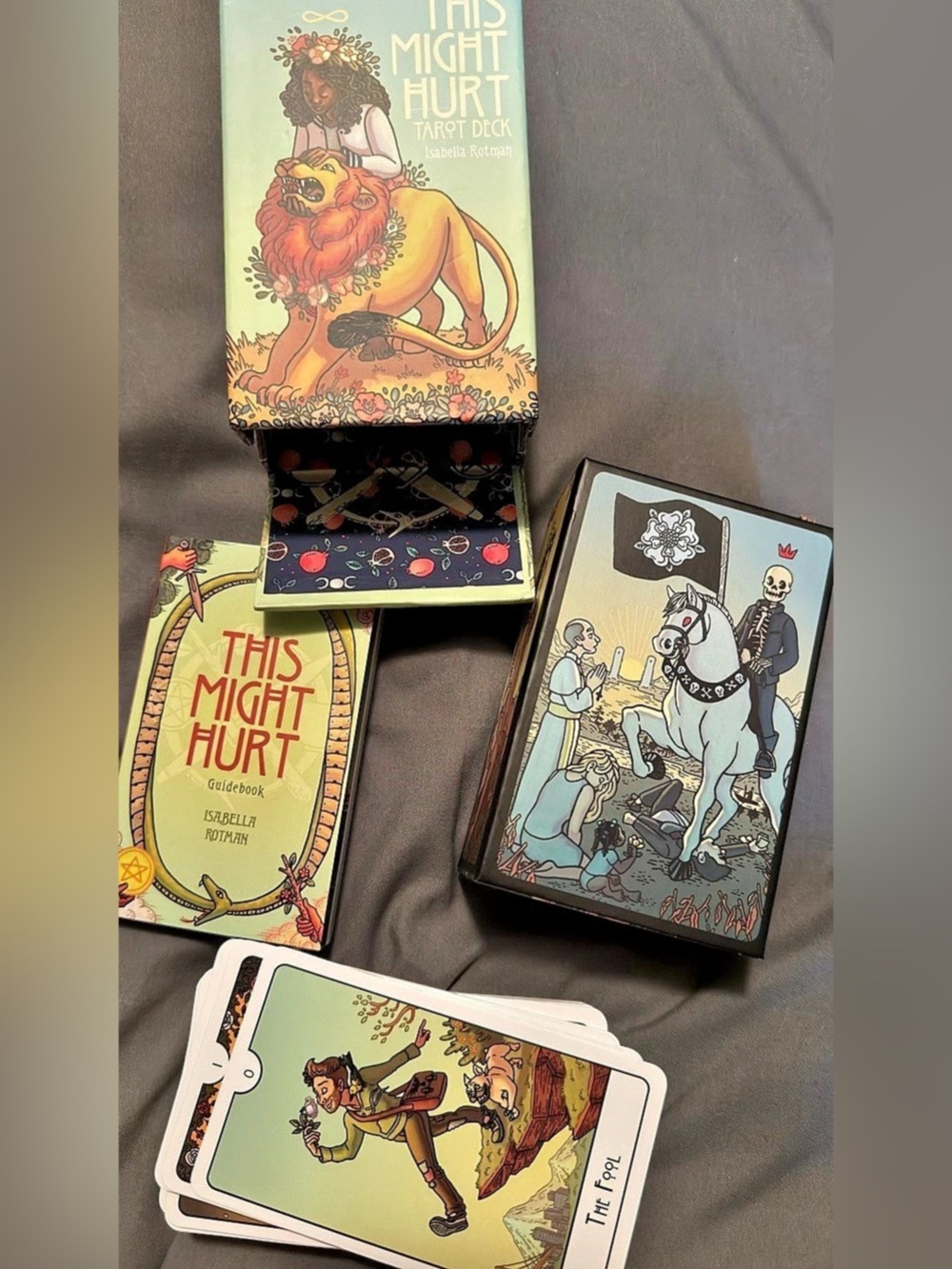 This Might Hurt Tarot Deck